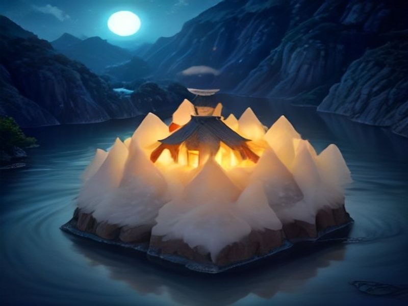 奇幻森林中的神秘场景，魔法光效与自然元素交织，营造梦幻氛围，代表扶她高h内容的想象力